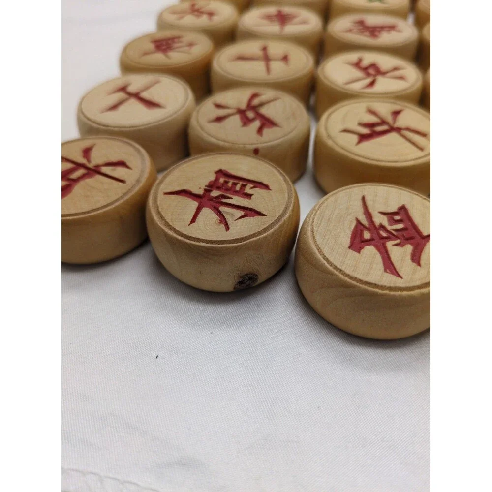 Vintage Chinese Chess Board Game